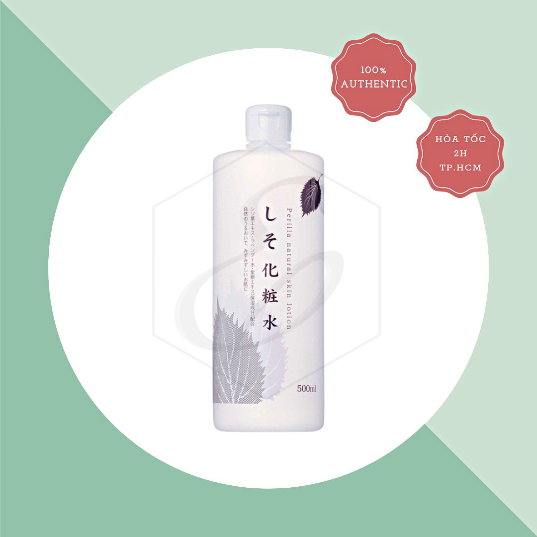 Nước Hoa Hồng Chiết Xuất Lá Tía Tô Dokudami Perilla Natural Skin Lotion